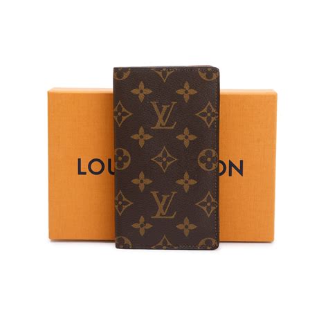 louis vuitton monogram bifold wallet with clear id pocket